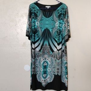 Sandra Darren stripe dress.